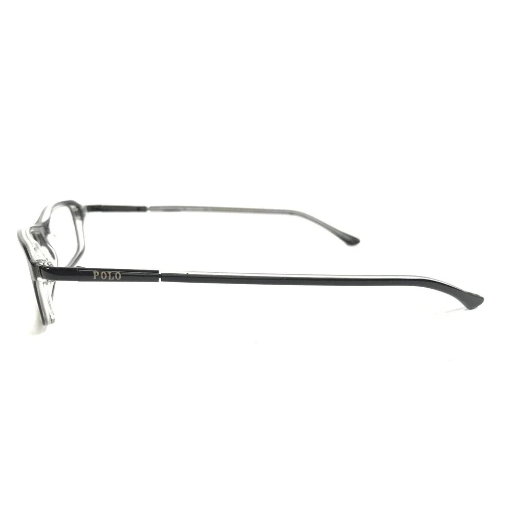 Polo Ralph Lauren Eyeglasses Frames 2001 5011 Black on Clear Full Rim 49-17-135